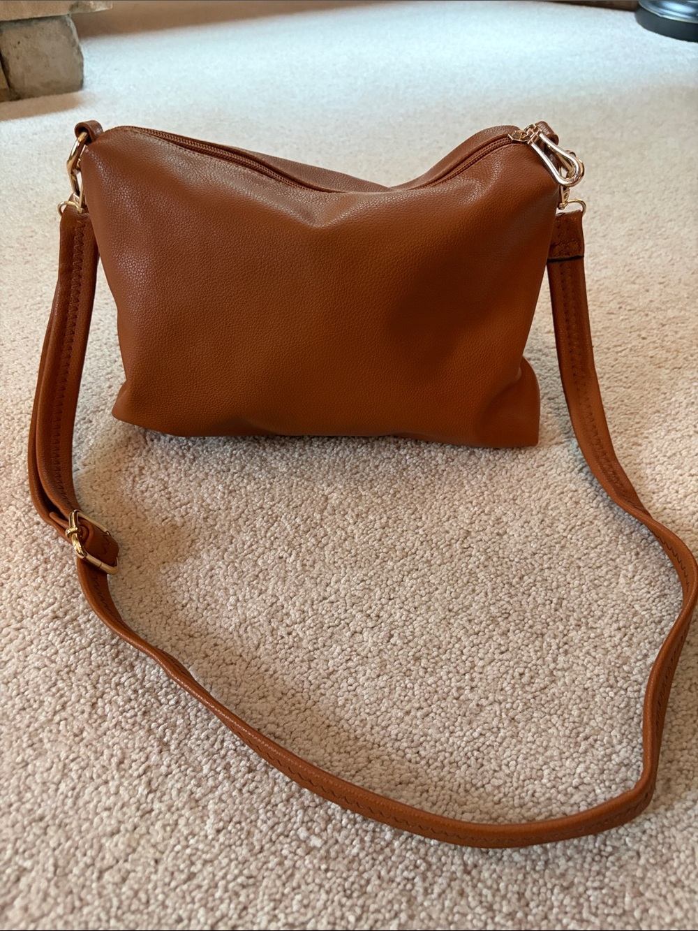 Everyday Convertible Crossbody Bag in Tan